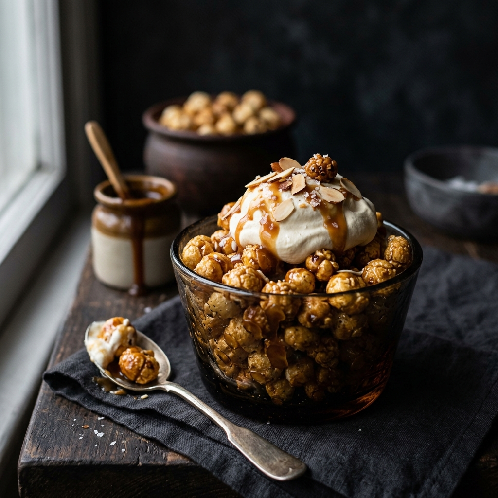 Caramel Makhana Dessert